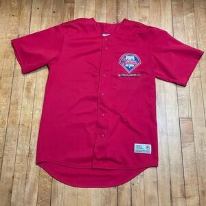 MBL Red Phillies Baseball Jersey 2008